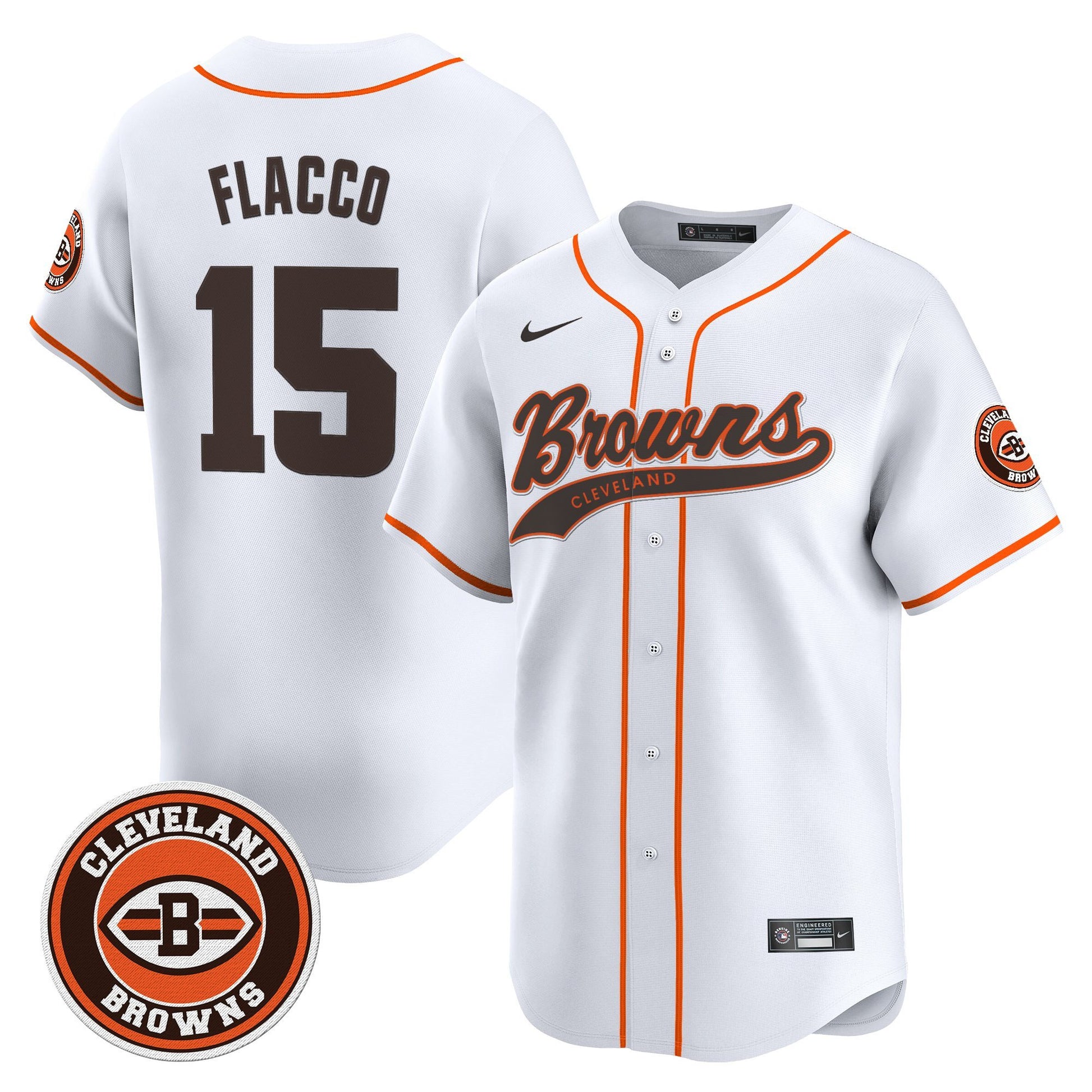 Men's Cleveland Browns 2025 Vapor Premier Limited Jersey - All Stitched