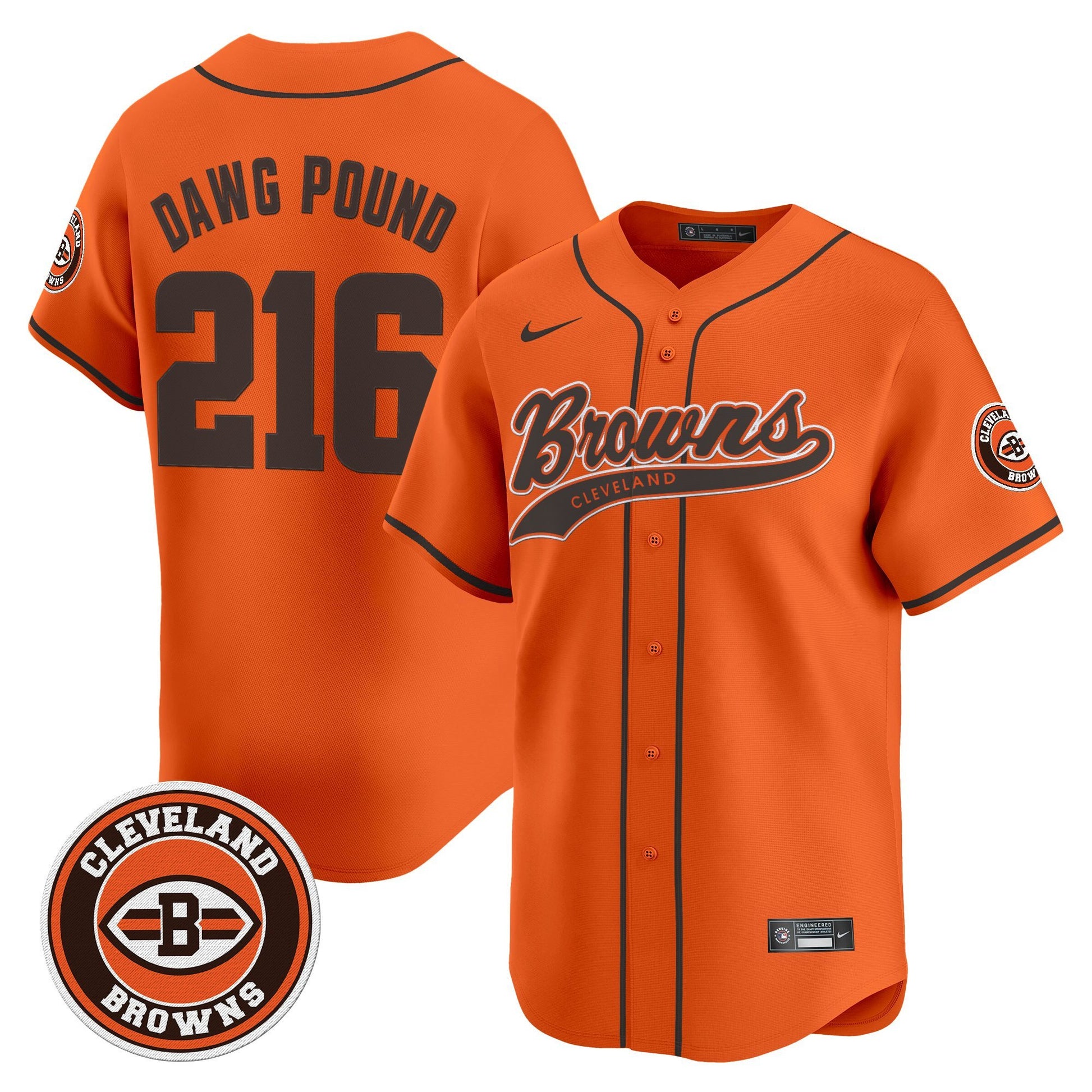 Men's Cleveland Browns 2025 Vapor Premier Limited Jersey - All Stitched