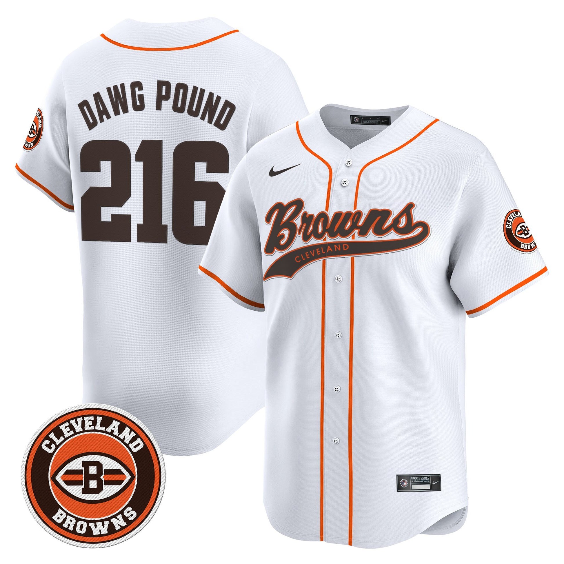 Men's Cleveland Browns 2025 Vapor Premier Limited Jersey - All Stitched