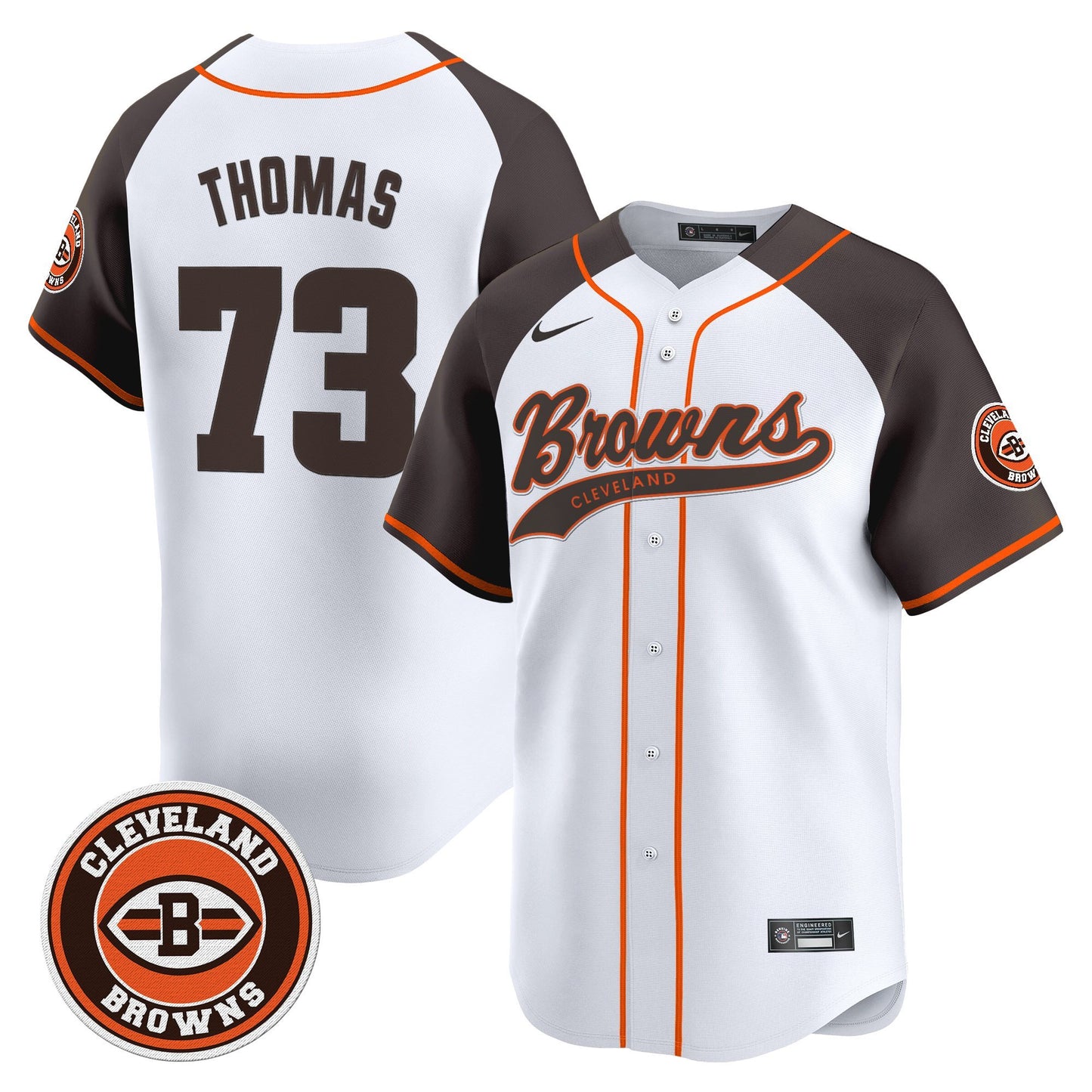 Men's Cleveland Browns 2025 Vapor Premier Limited Jersey - All Stitched