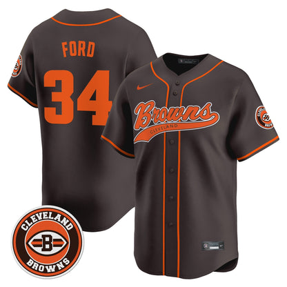 Men's Cleveland Browns 2025 Vapor Premier Limited Jersey - All Stitched