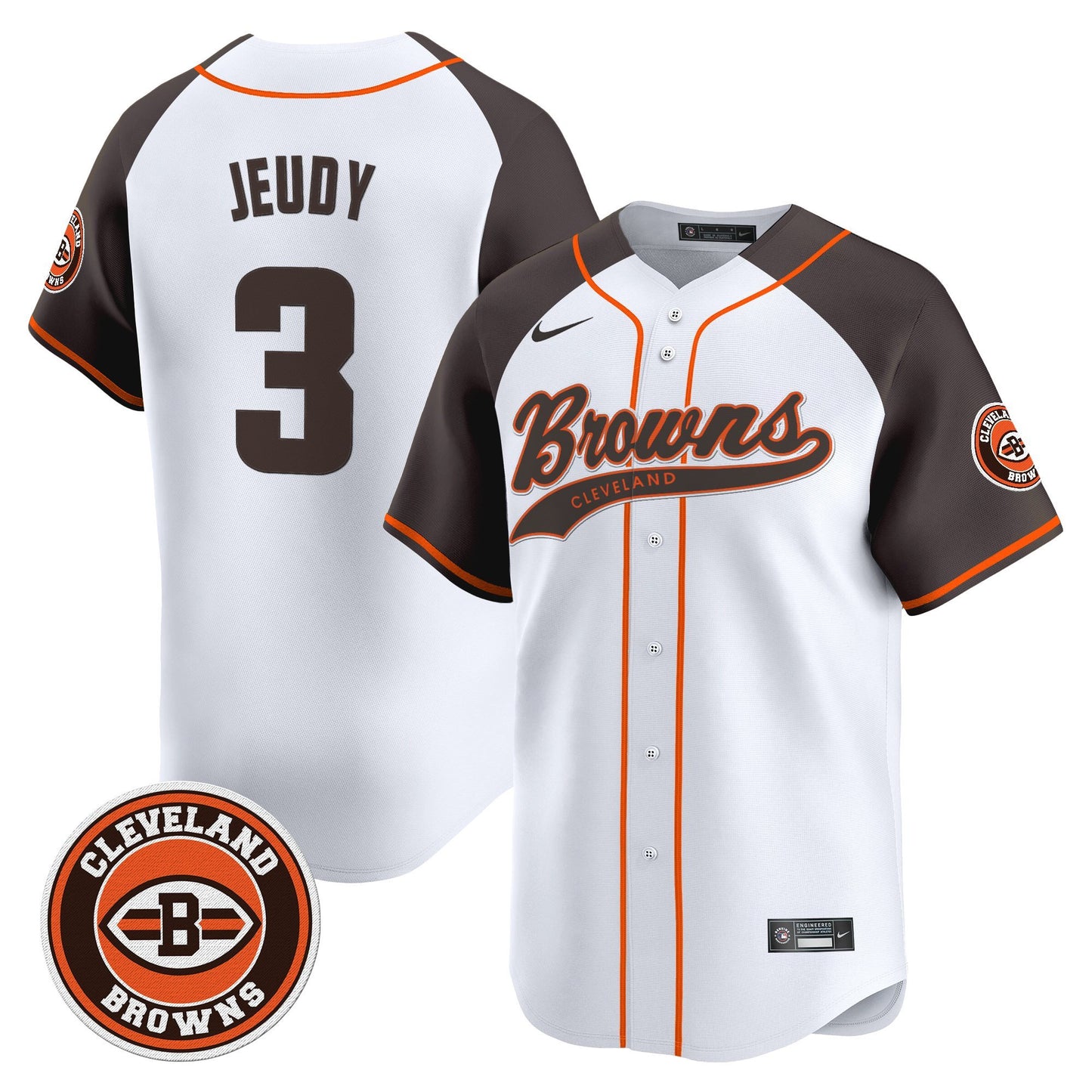 Men's Cleveland Browns 2025 Vapor Premier Limited Jersey - All Stitched