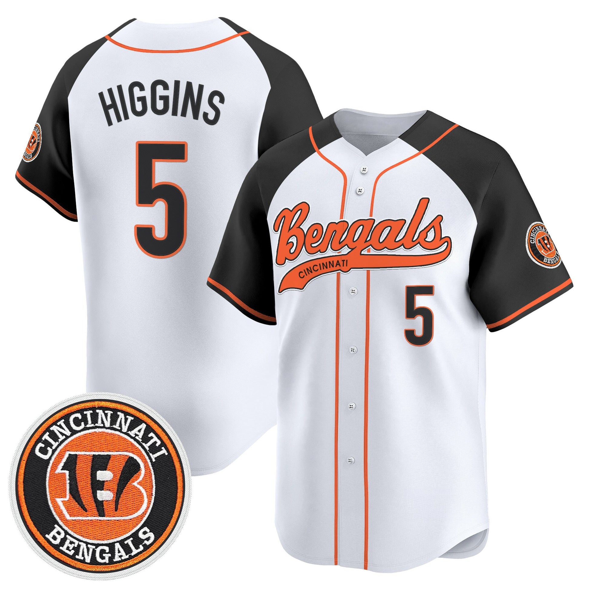 Men's Cincinnati Bengals 2025 Vapor Limited Baseball Jersey - All Stitched