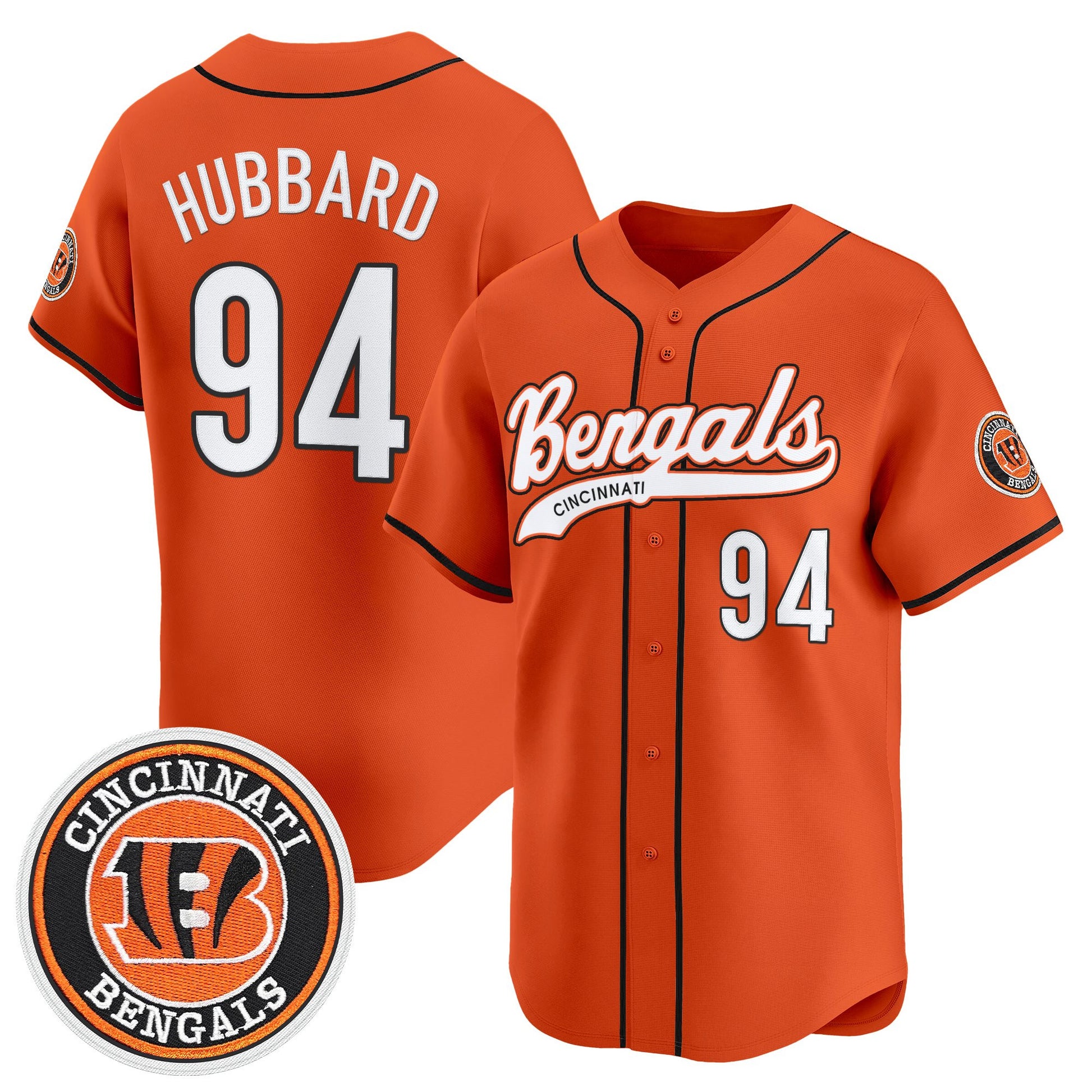 Men's Cincinnati Bengals 2025 Vapor Limited Baseball Jersey - All Stitched