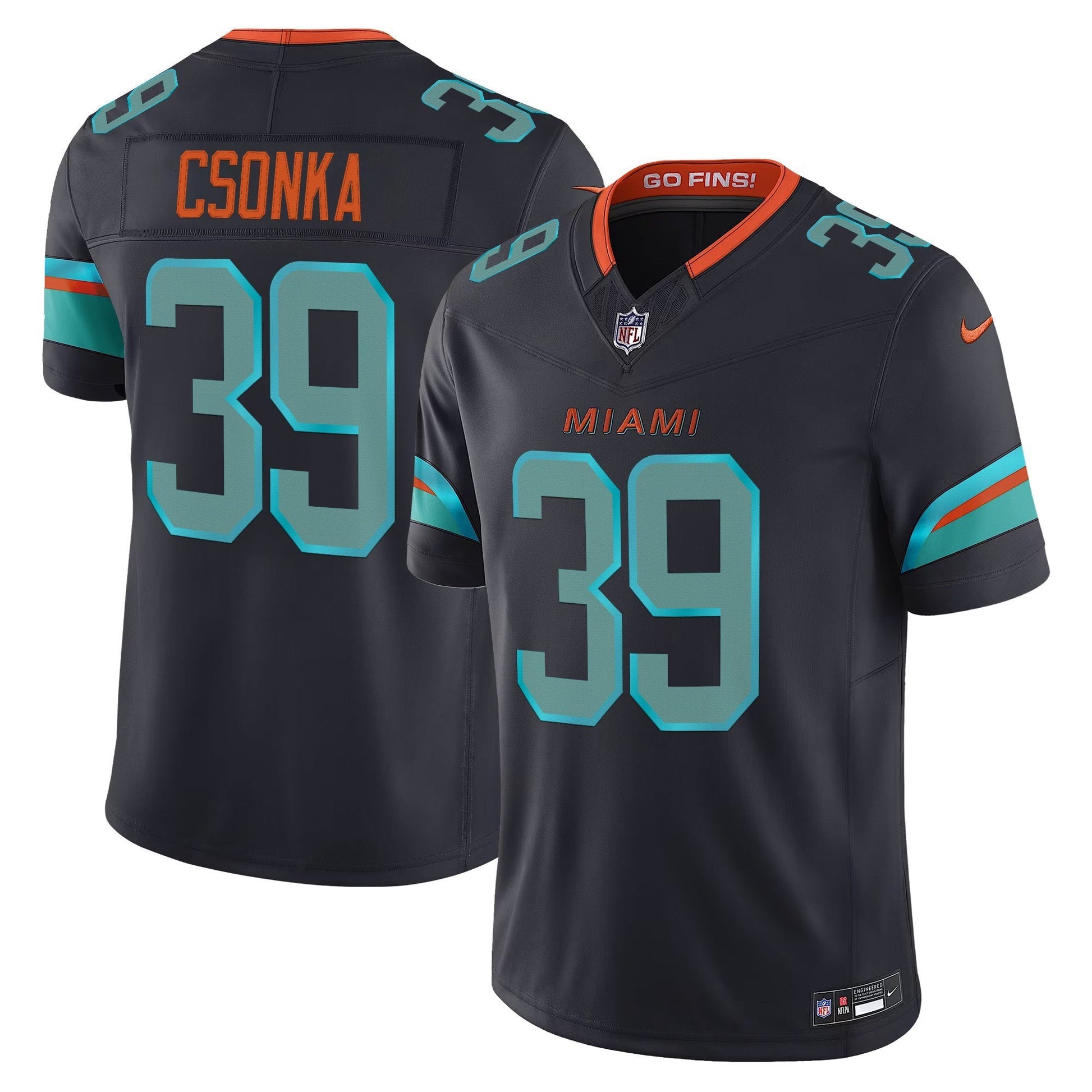 Men's Miami Dolphins 2025 "Rivalries" Vapor Limited Jersey - All Stitched