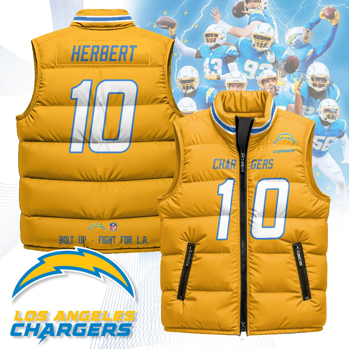 LVG Unisex Puffer Vest