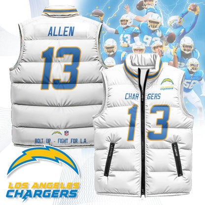 Los Angeles Chargers Unisex Puffer Vest