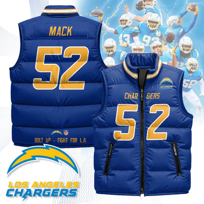 Los Angeles Chargers Unisex Puffer Vest