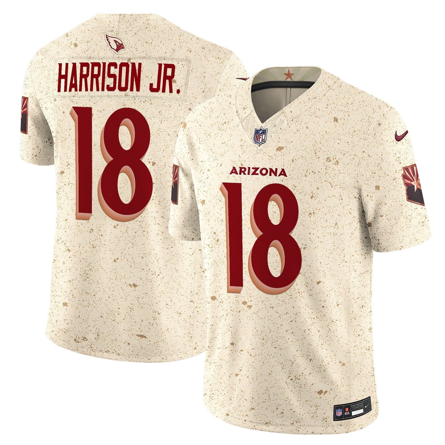 Men's Arizona Cardinals 2025 "Rivalries" Vapor Limited Jersey - All Stitched
