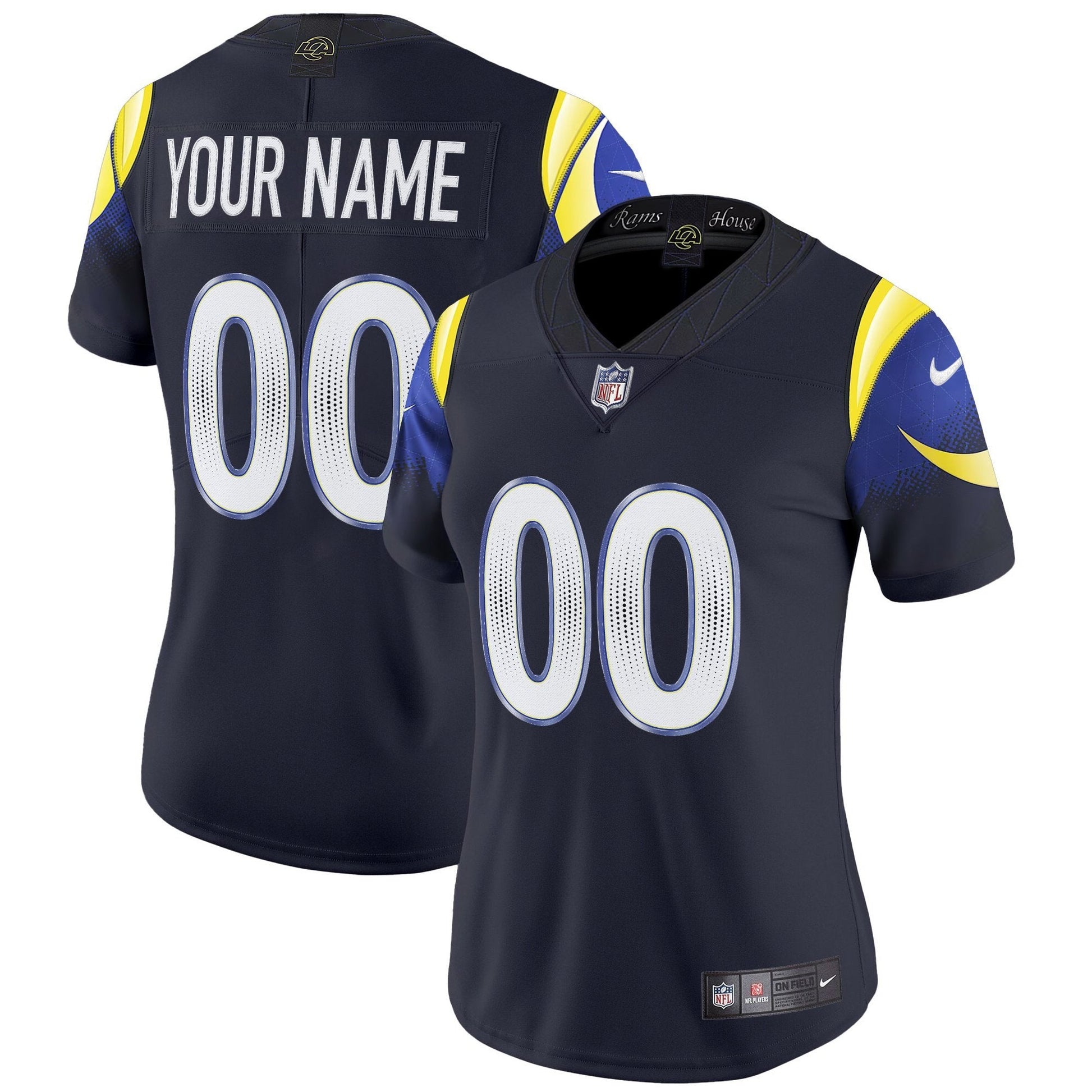 Los Angeles Rams 2025 "Rivalries" Vapor Limited Custom Jersey - All Stitched