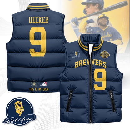 Milwaukee Brewers Unisex Puffer Vest