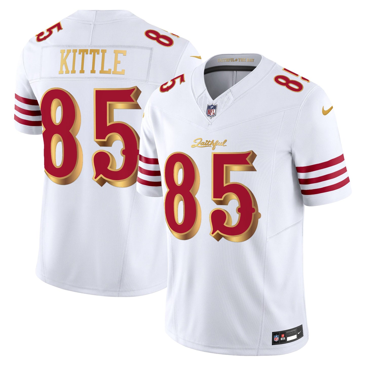 Men's San Francisco 49ers 2025 “Rivalries” Vapor Limited Jersey - All Stitched