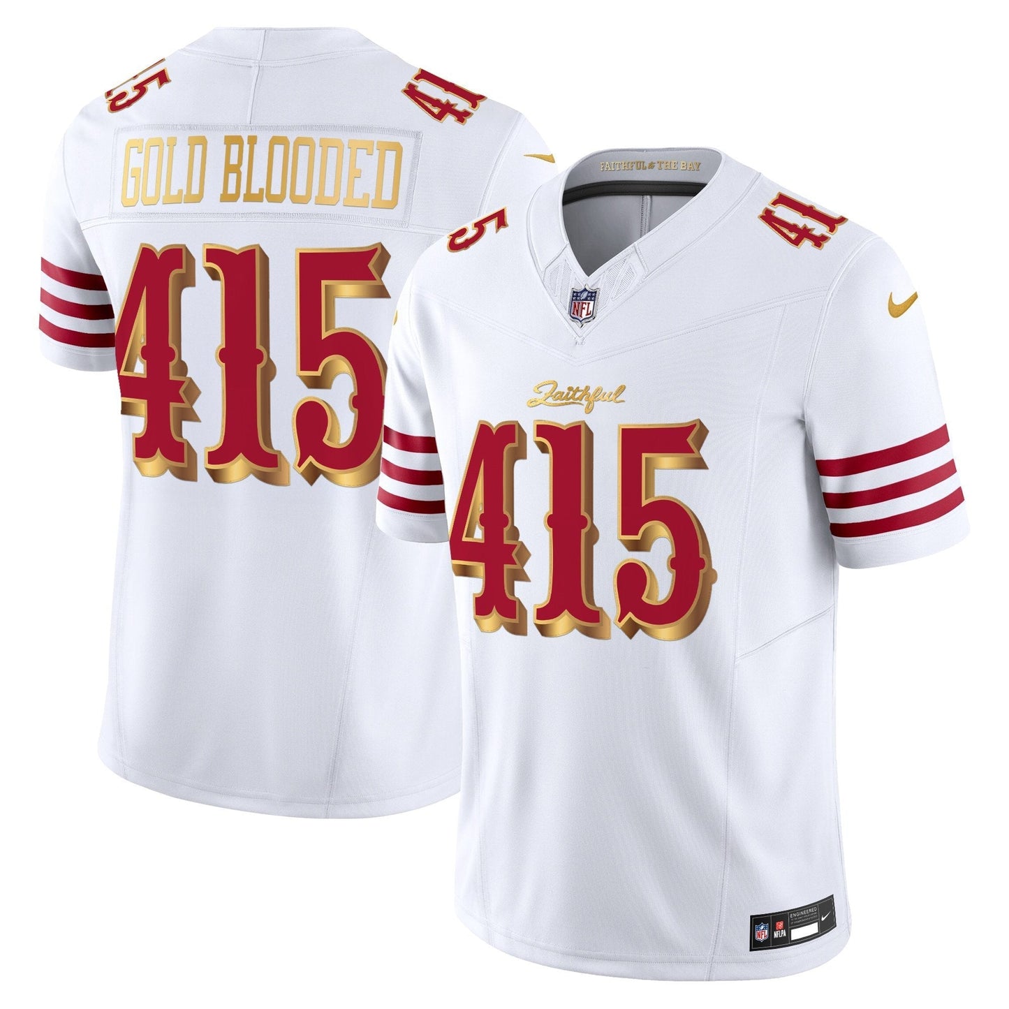 Men's San Francisco 49ers 2025 “Rivalries” Vapor Limited Jersey - All Stitched