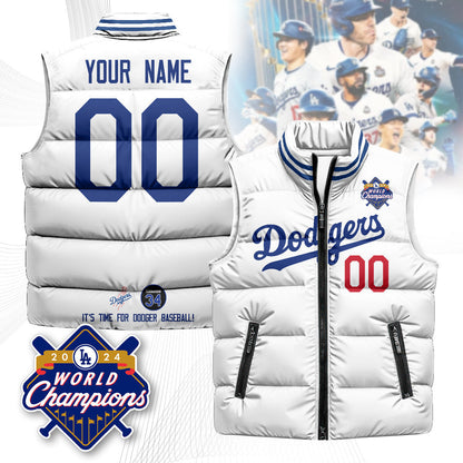 Los Angeles Dodgers Unisex Puffer Vest