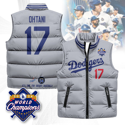Los Angeles Dodgers Unisex Puffer Vest