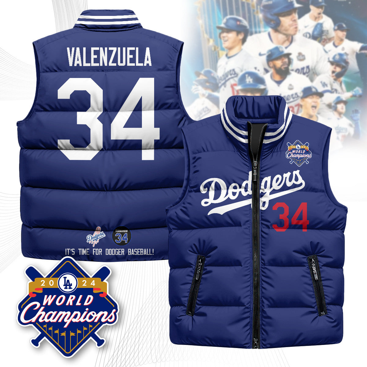 LAD Unisex Puffer Vest