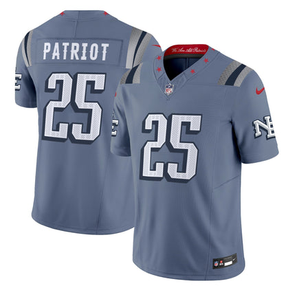 Men's New England Patriots 2025 "Rivalries" Vapor Limited Jersey - All Stitched