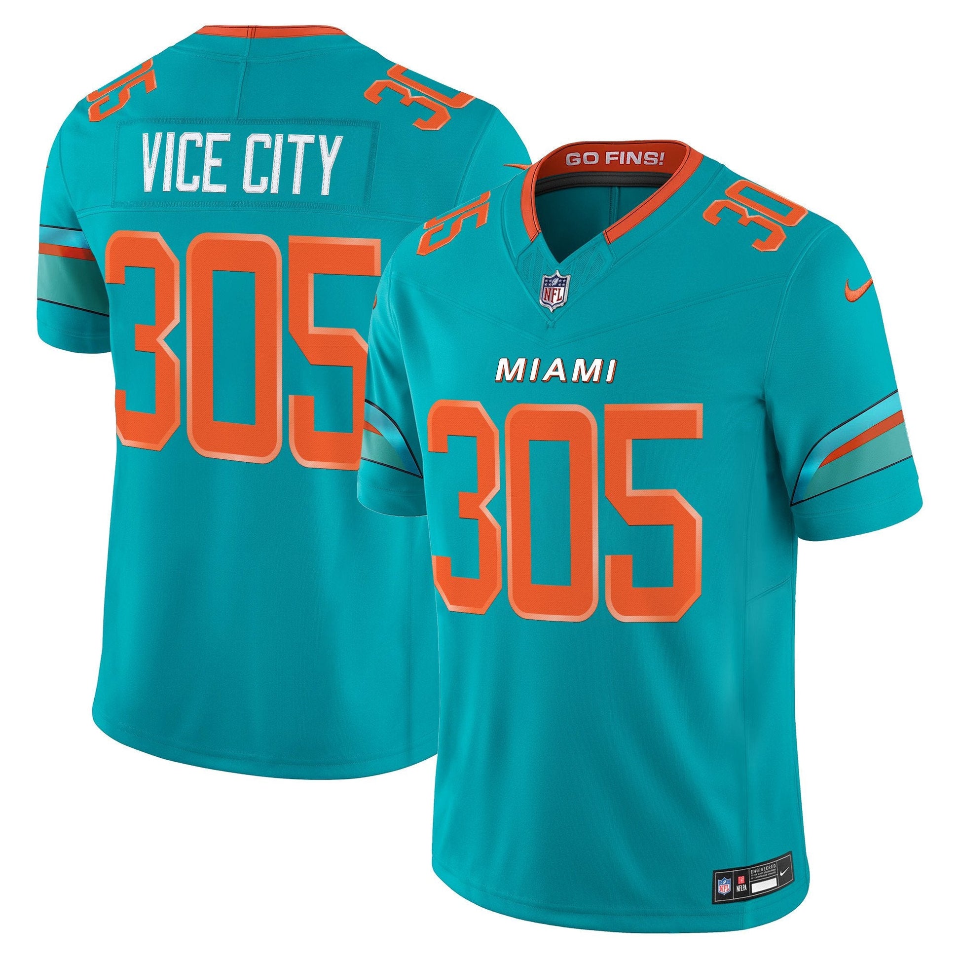 Men's Miami Dolphins 2025 "Rivalries" Vapor Limited Jersey - All Stitched