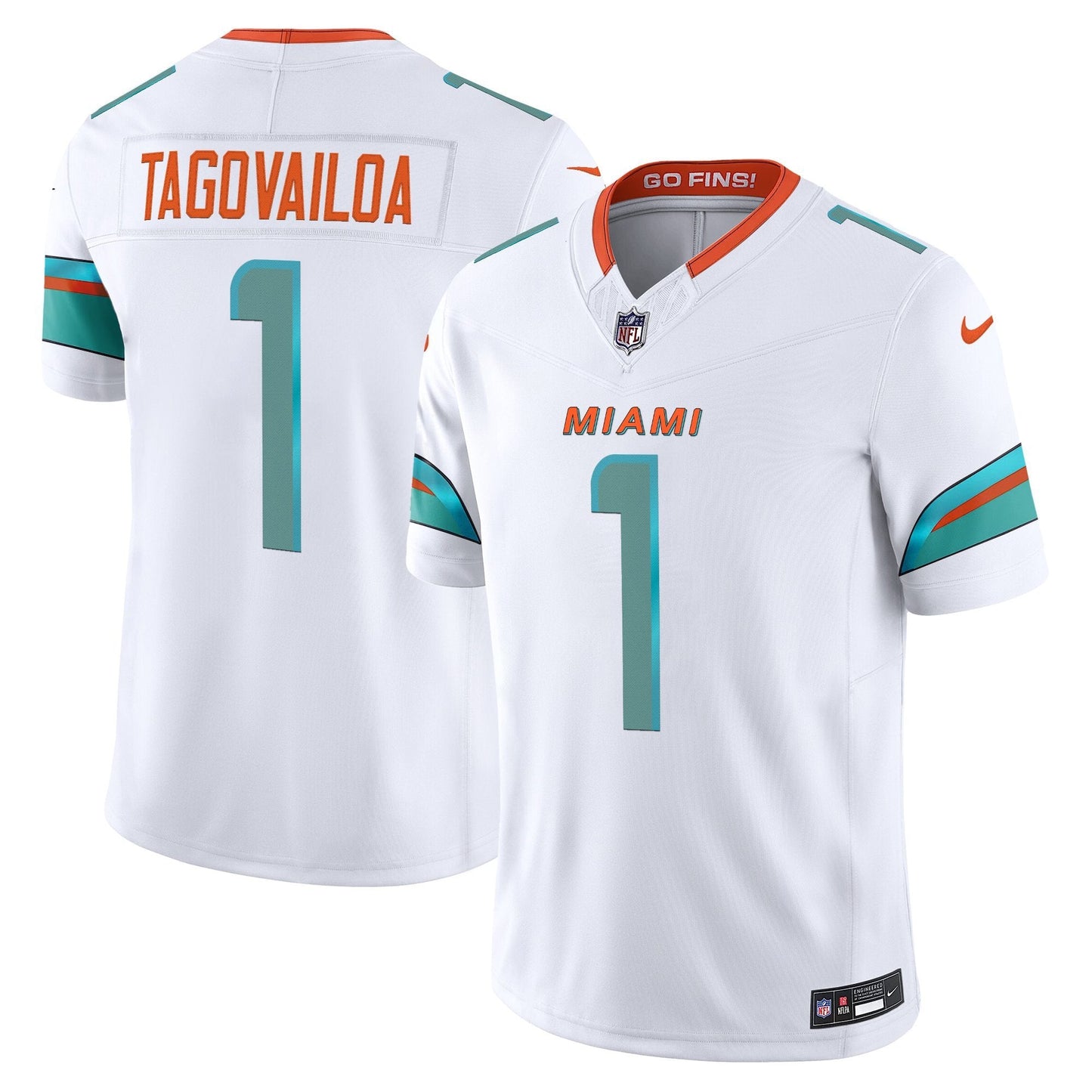 Men's Miami Dolphins 2025 "Rivalries" Vapor Limited Jersey - All Stitched