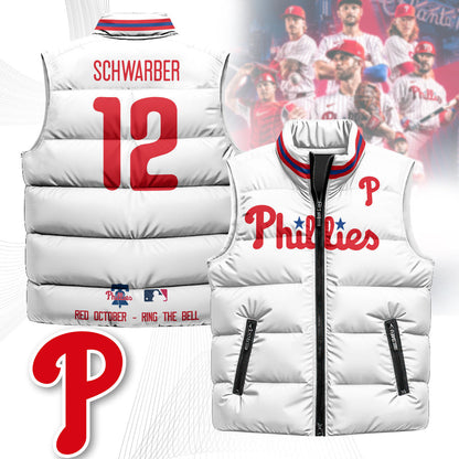 Philadelphia Phillies Unisex Puffer Vest