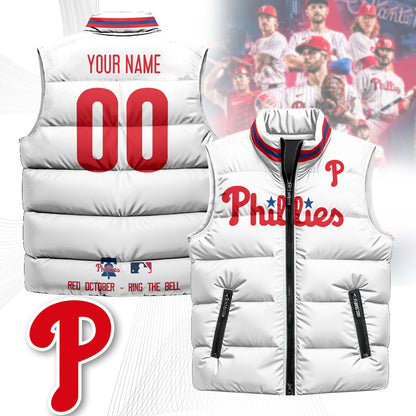Philadelphia Phillies Unisex Puffer Vest