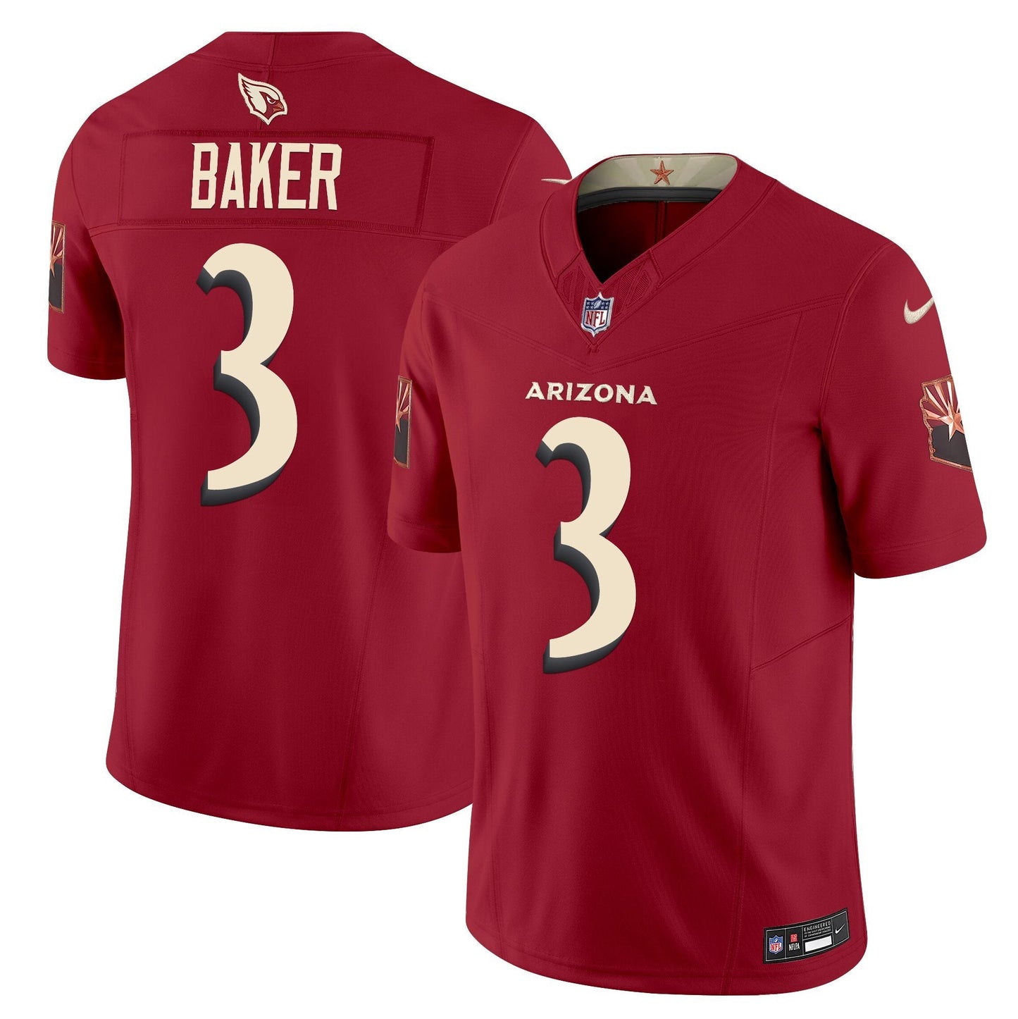 Men's Arizona Cardinals 2025 "Rivalries" Vapor Limited Jersey - All Stitched