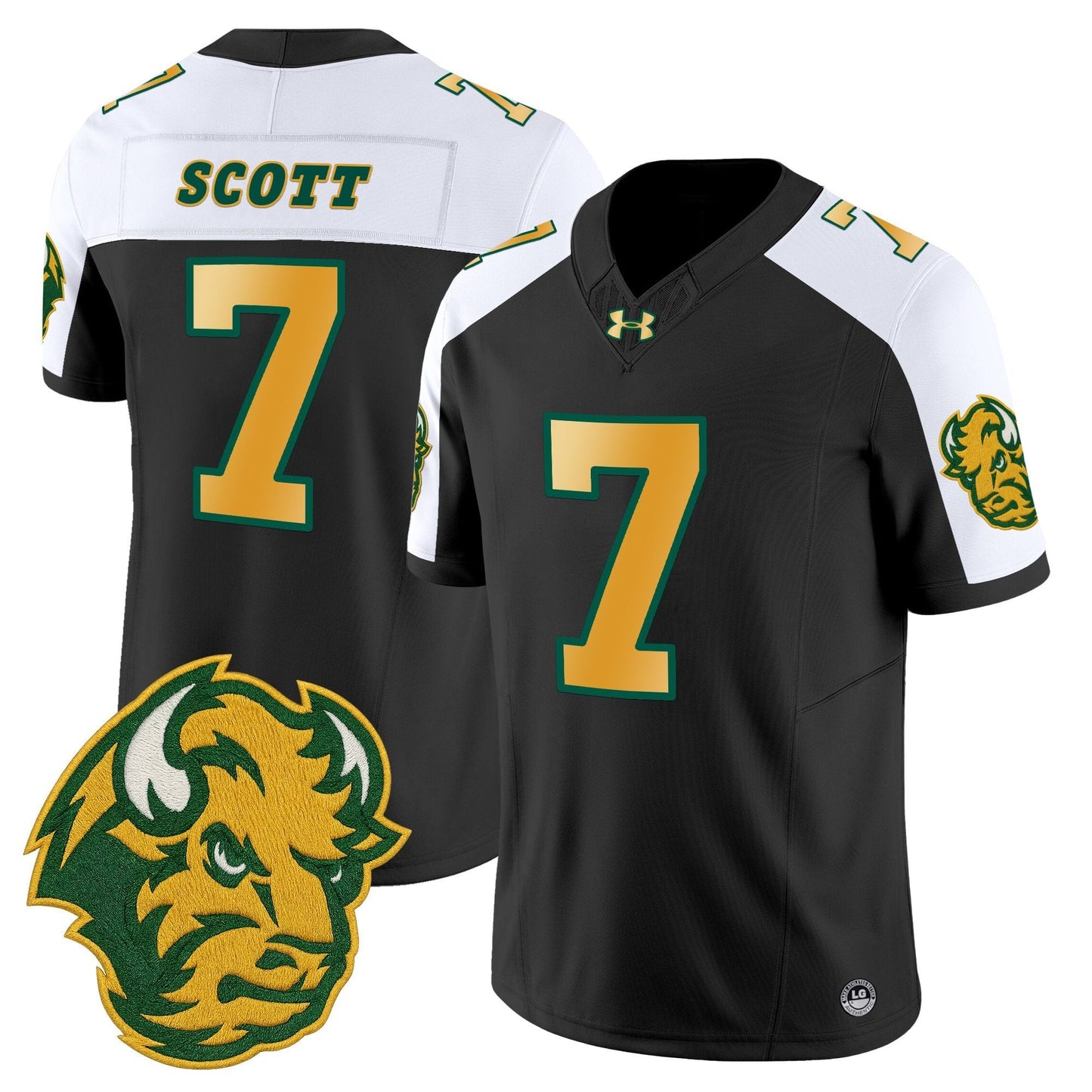 Men's North Dakota State Bison Vapor Limited Jersey - All Stitched