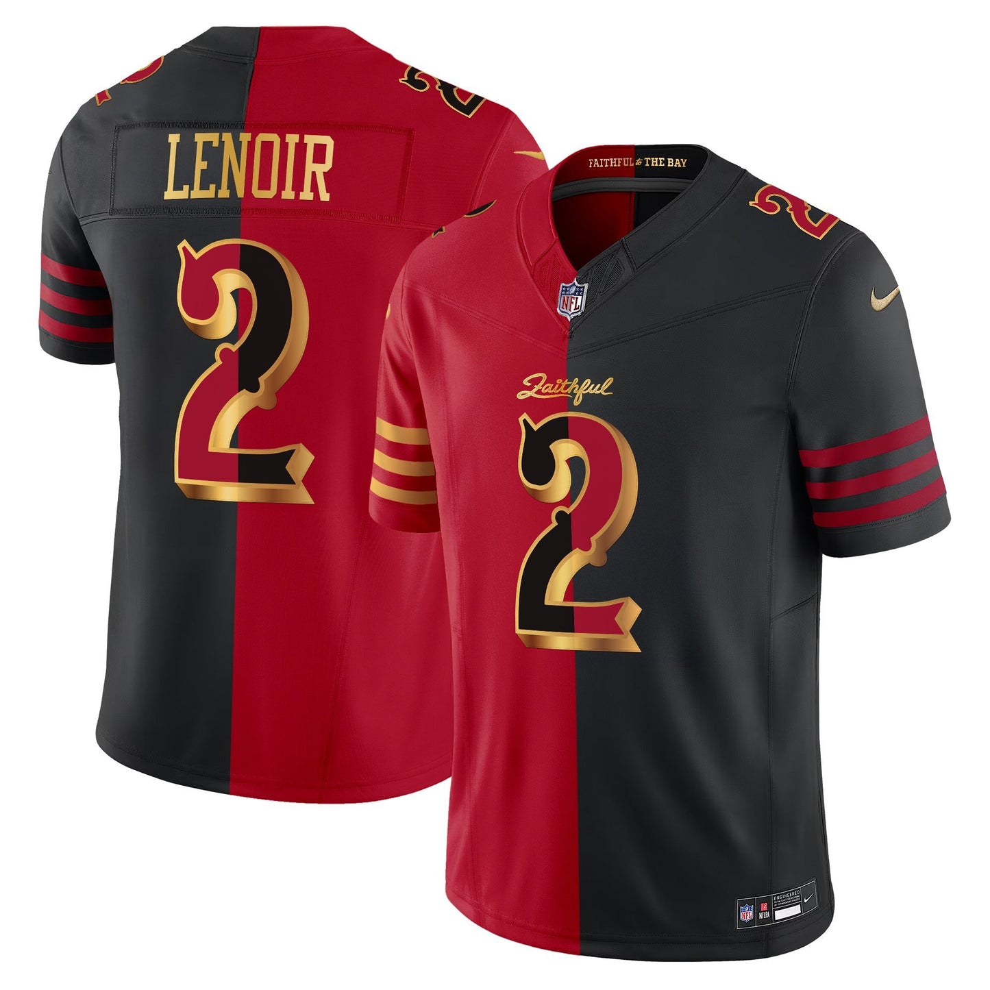 San Francisco 49ers 2025 “Rivalries” Vapor Limited Jersey - All Stitched