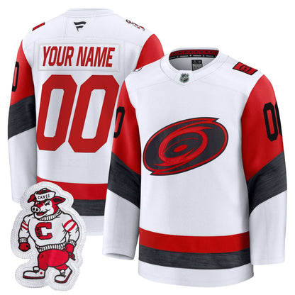 Carolina Hurricanes 2025 - 26 Premium Custom Jersey - All Stitched