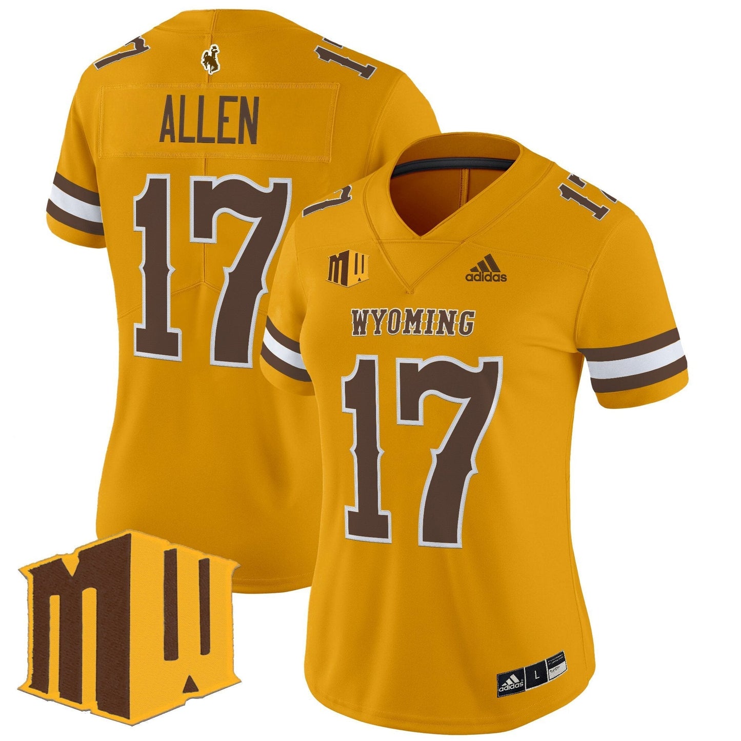 Women's Wyoming Cowboys 2025 Vapor Limited Jersey - All Stitched