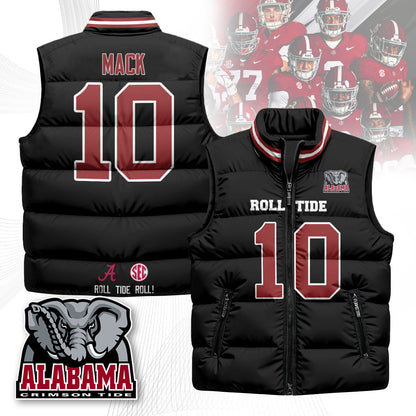Alabama Crimson Tide Unisex Puffer Vest