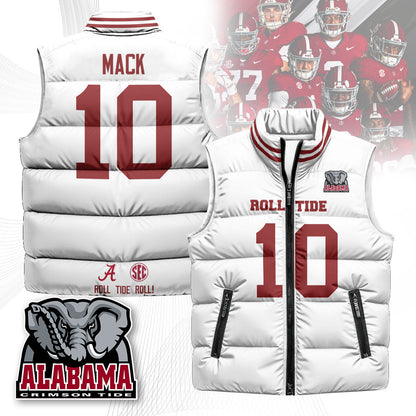 Alabama Crimson Tide Unisex Puffer Vest