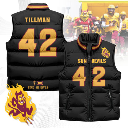 Arizona State Sun Devils Unisex Puffer Vest