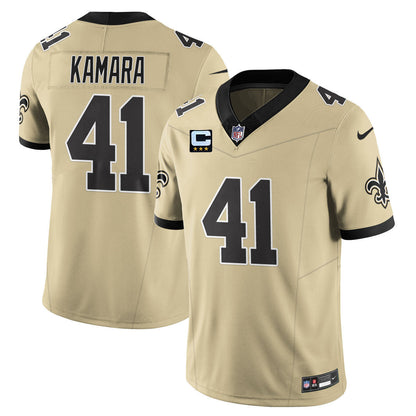 NO Golds Alternate Patch "C" Vapor Limited Jersey - All Stitched