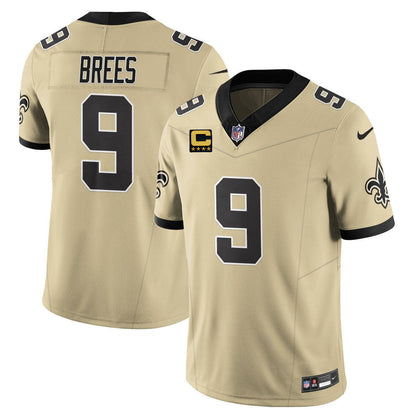 NO Golds Alternate Patch "C" Vapor Limited Jersey - All Stitched