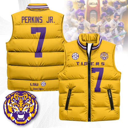 LSU Unisex Puffer Vest