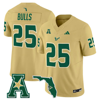 Men's South Florida Bulls 2025 Vapor Limited Jersey - All Stitched