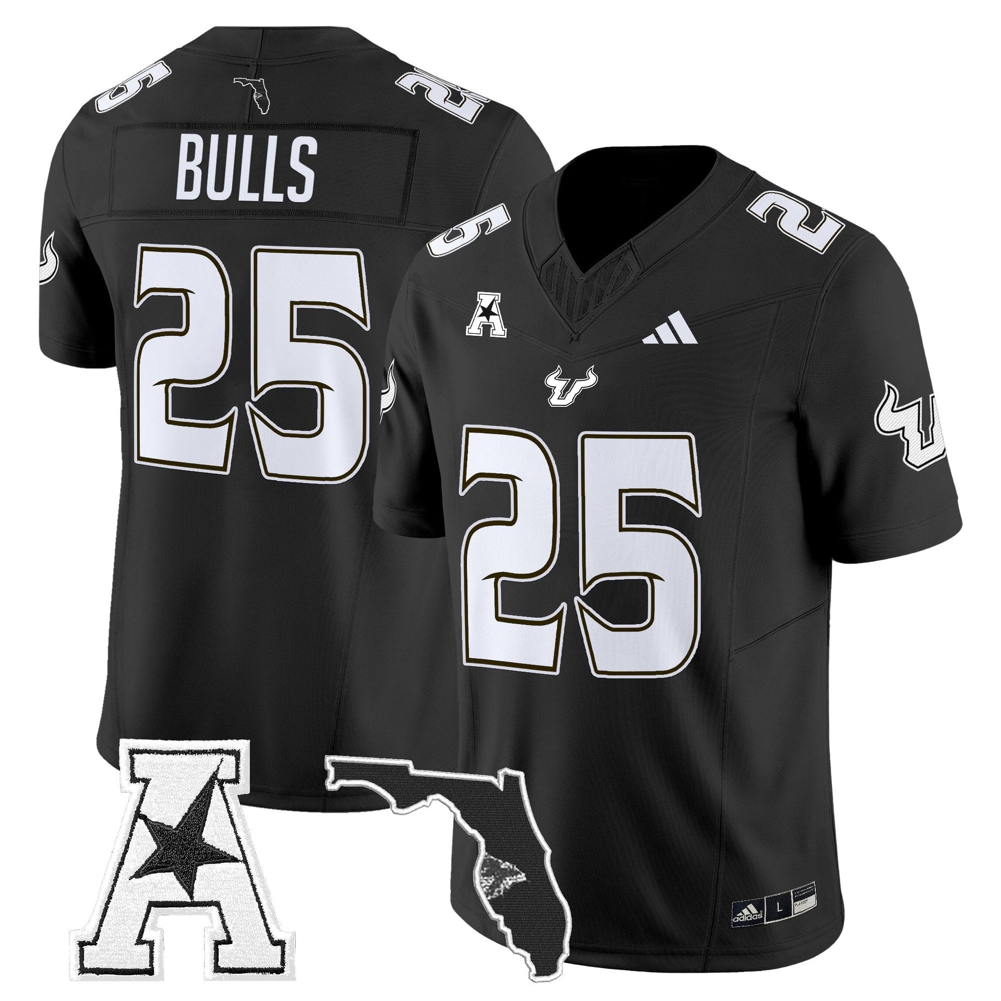 Men's South Florida Bulls 2025 Vapor Limited Jersey - All Stitched
