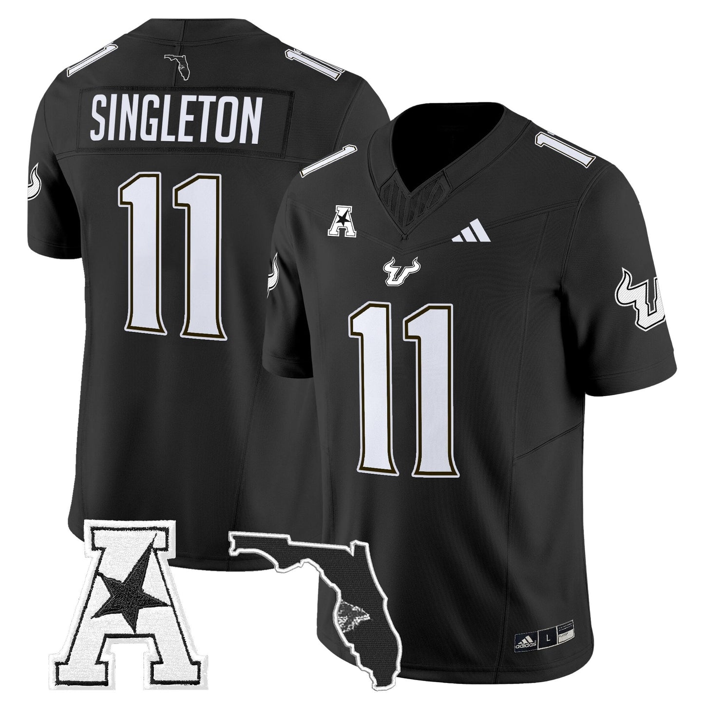 Men's South Florida Bulls 2025 Vapor Limited Jersey - All Stitched