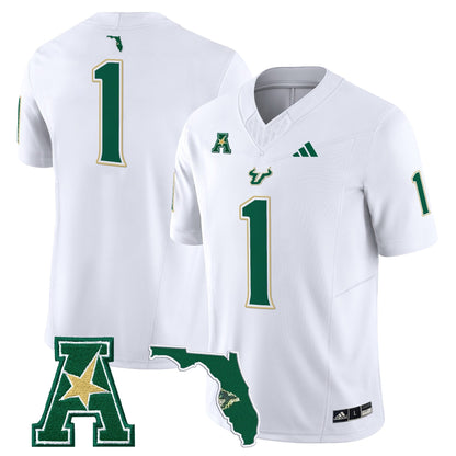 Men's South Florida Bulls 2025 Vapor Limited Jersey - All Stitched