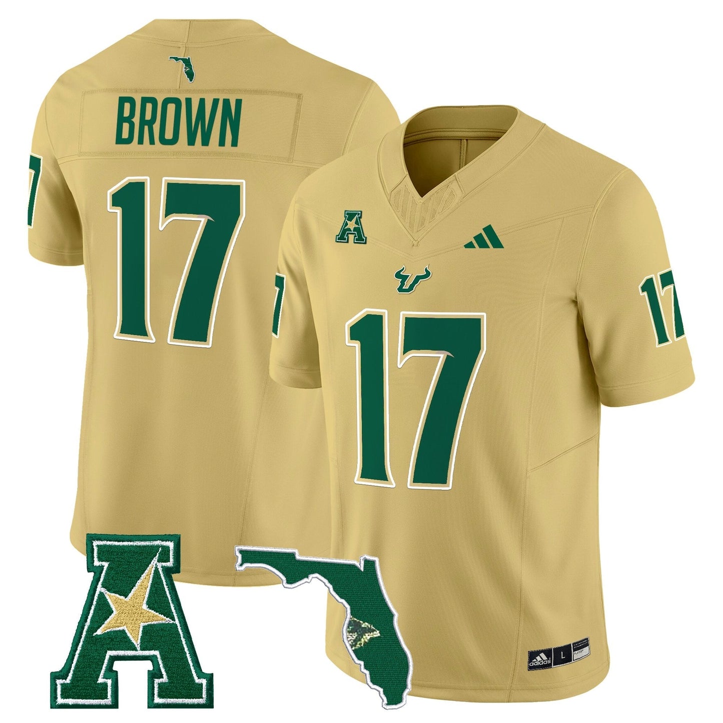 Men's South Florida Bulls 2025 Vapor Limited Jersey - All Stitched