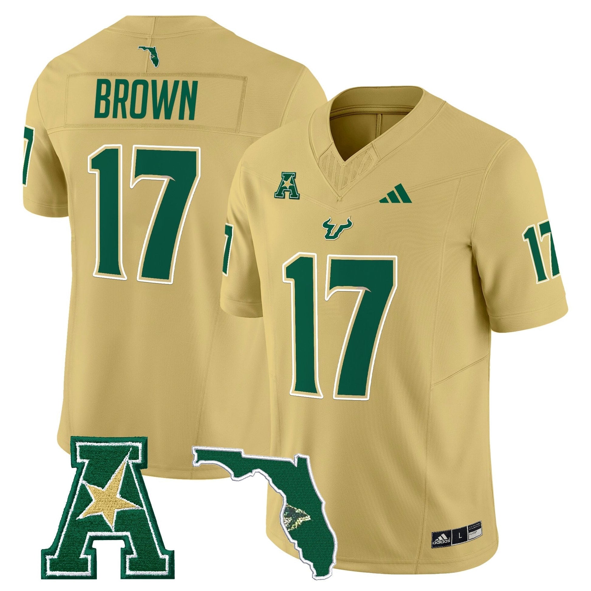 Men's South Florida Bulls 2025 Vapor Limited Jersey - All Stitched