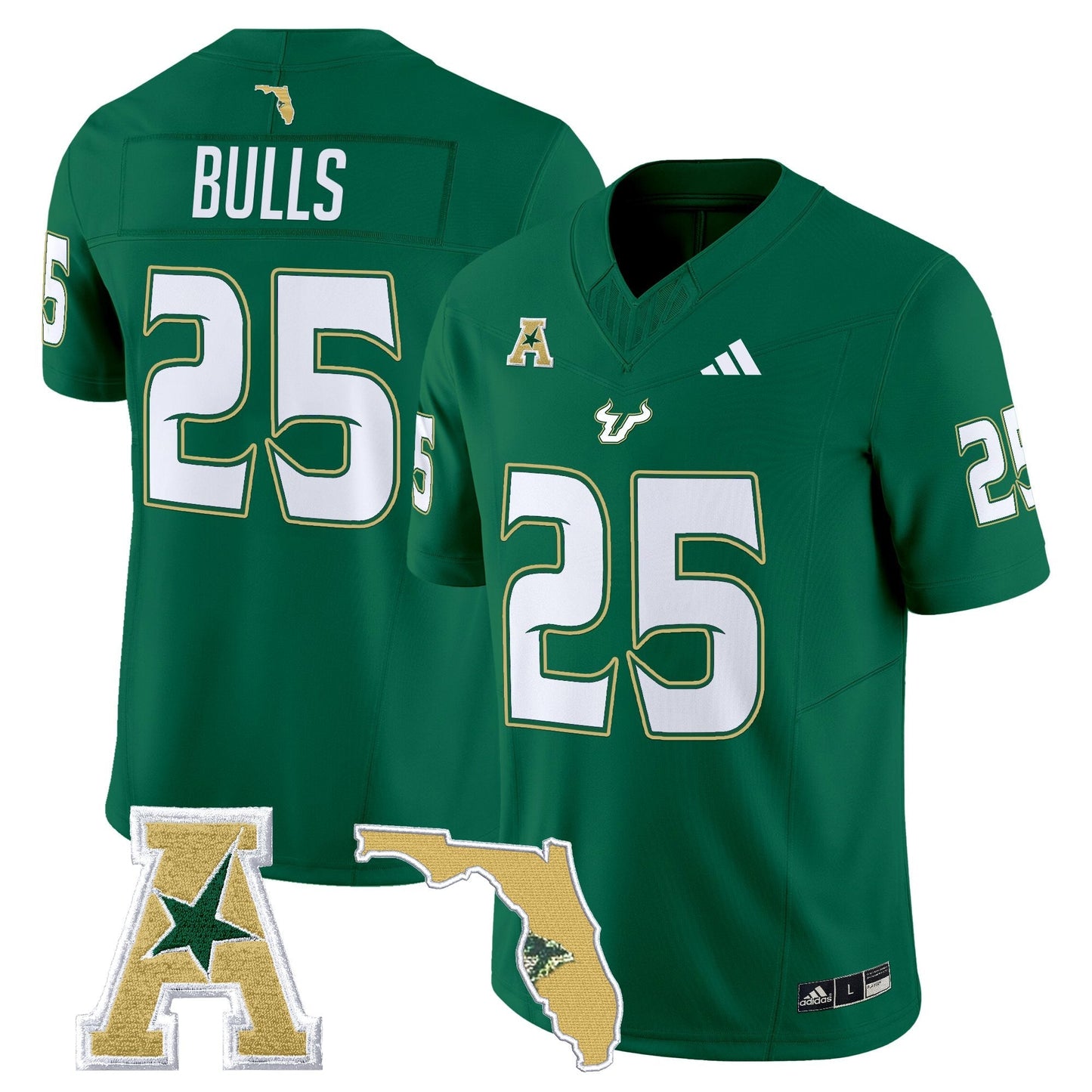 Men's South Florida Bulls 2025 Vapor Limited Jersey - All Stitched