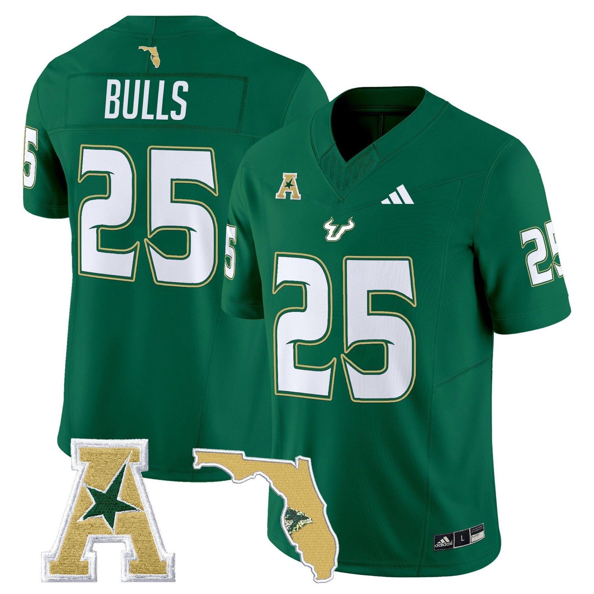 Men's South Florida Bulls 2025 Vapor Limited Jersey - All Stitched