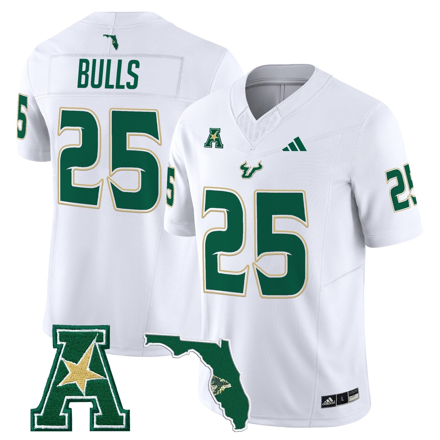 Men's South Florida Bulls 2025 Vapor Limited Jersey - All Stitched