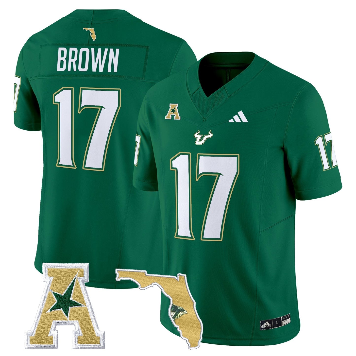 Men's South Florida Bulls 2025 Vapor Limited Jersey - All Stitched