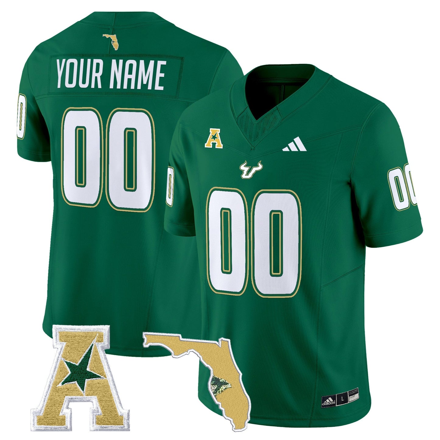 South Florida Bulls 2025 Vapor Limited Custom Jersey - All Stitched