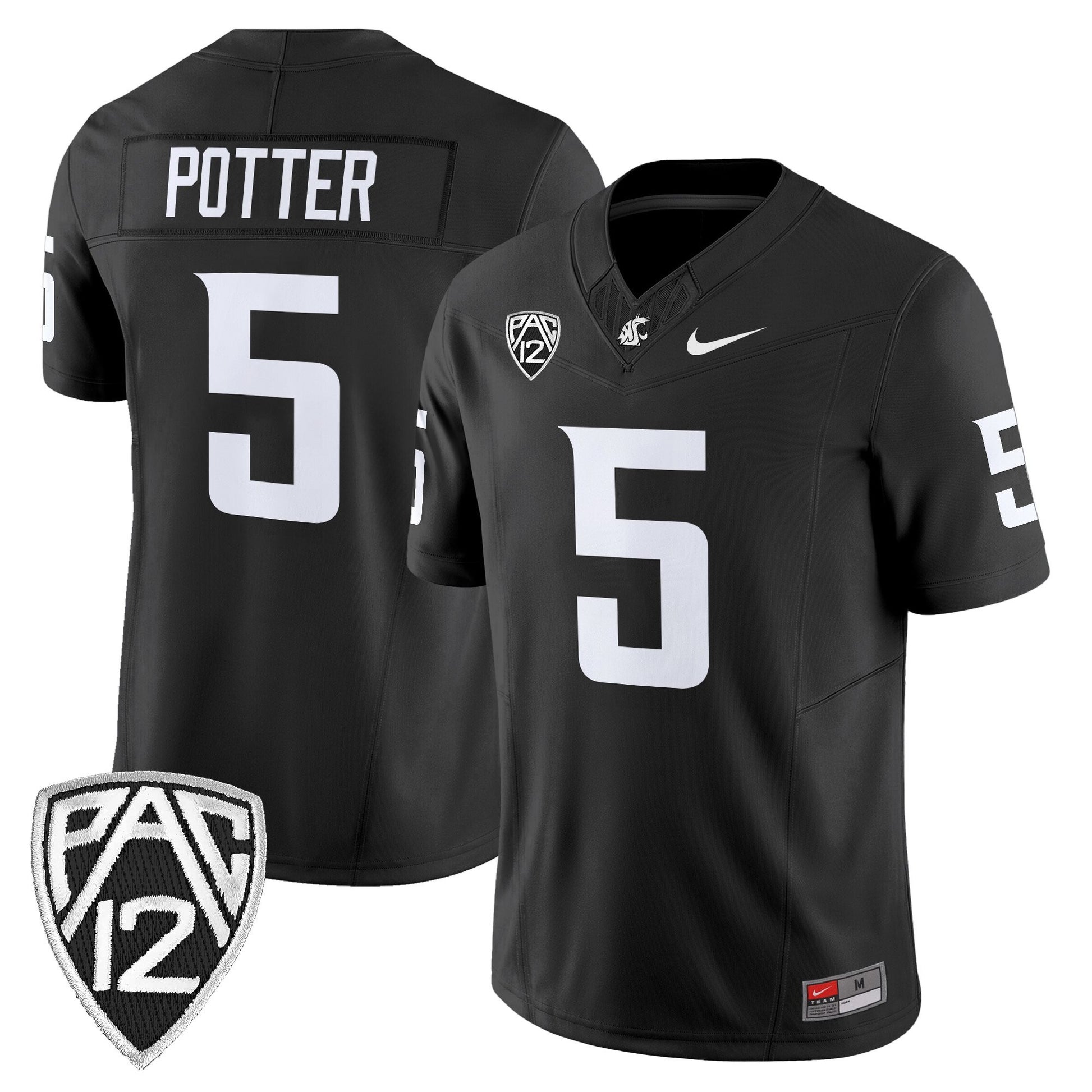 Men's Washington State Cougars 2025 Vapor Limited Jersey - All Stitched