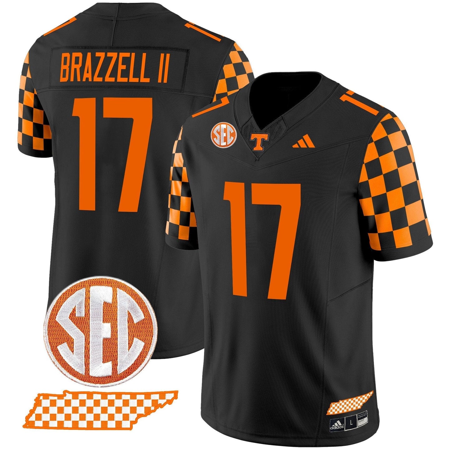 Men's Tennessee Volunteers 'Rebrand 2026' Checkerboard Vapor Limited Jersey - All Stitched