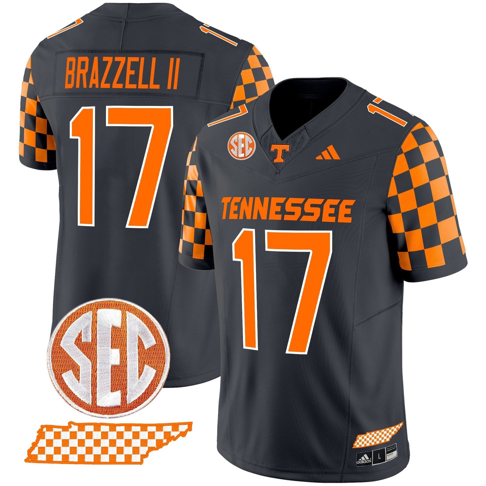 Men's Tennessee Volunteers 'Rebrand 2026' Checkerboard Vapor Limited Jersey - All Stitched